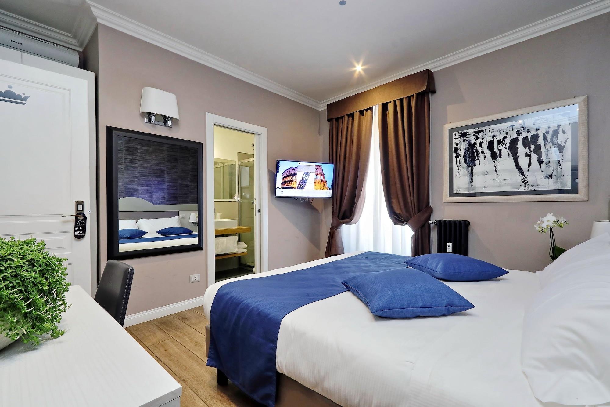Vico Rooms And Terrace Rome Bagian luar foto
