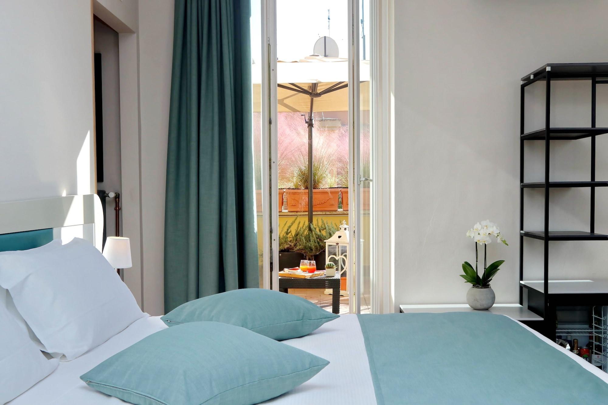 Vico Rooms And Terrace Rome Bagian luar foto