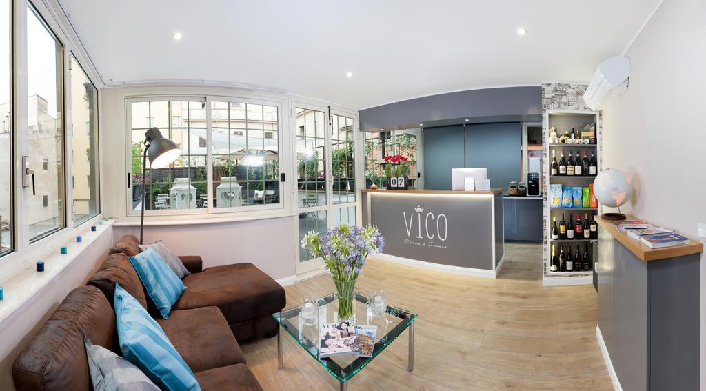 Vico Rooms And Terrace Rome Bagian luar foto