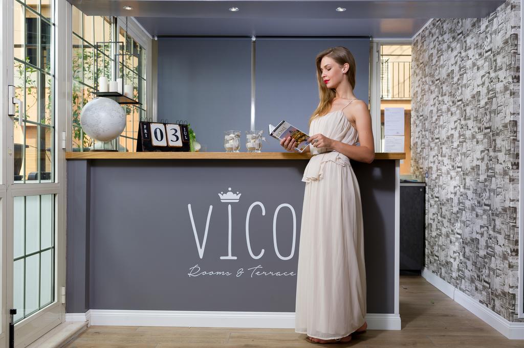 Vico Rooms And Terrace Rome Bagian luar foto